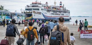 Ilustrasi mudik Lebaran