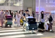 Kepulangan jemaah Umrah Indonesia