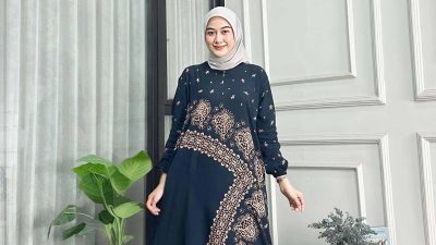 Gamis motif tribal