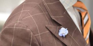 Jas motif windowpane