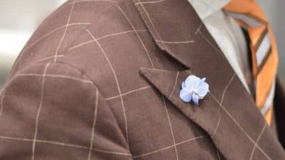 Jas motif windowpane