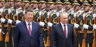 Presiden China dan Rusia
