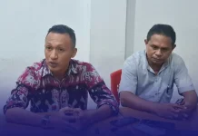 Kuasa hukum Gusti Pisdon Bildad Torino Thonak usai pemeriksaan Aswas Kejati NTT Kupang kasus suap jaksa